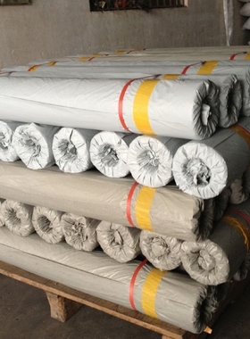 厂家直供2.1米宽6C厚70米长PE灰色塑料薄膜马路纸塑料布工业薄膜