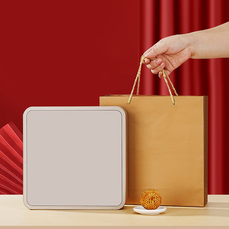 月饼盒包装盒马口l铁通用中秋节4粒装高档礼盒礼品盒空盒铁盒定制