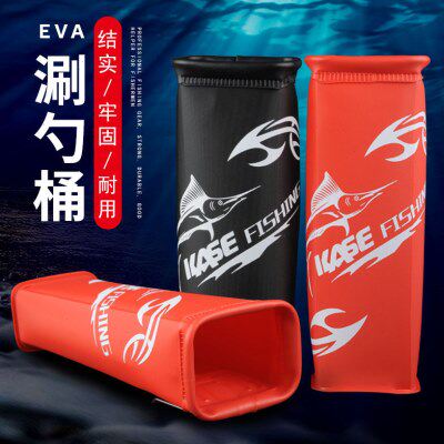 凯思新款中国EVA涮勺桶勺立浮游矶钓打饵勺专用不粘勺头饵更清爽
