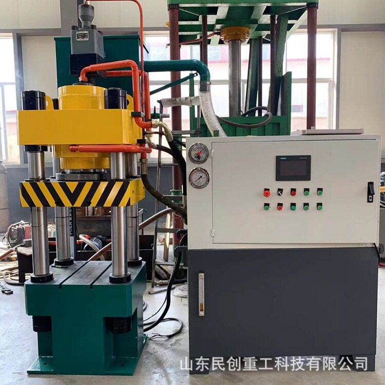 160T茶叶压饼机 茶砖艾饼粉末成型四柱液压机 钢筋铝合金整压机