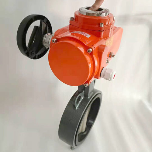 电动带手动蝶阀D971X软密封对夹蝶阀乙丙座消防水管道止水阀回水