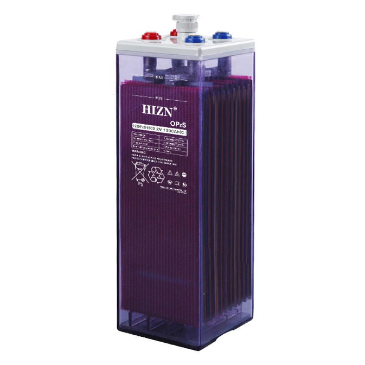 汇众电池OPZS2V800AH富液式管式蓄电池太阳能电池基站电池