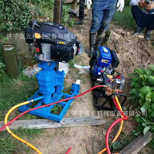 源头厂家地质勘探钻机20型便携可拆卸取芯钻机内燃式背包钻机