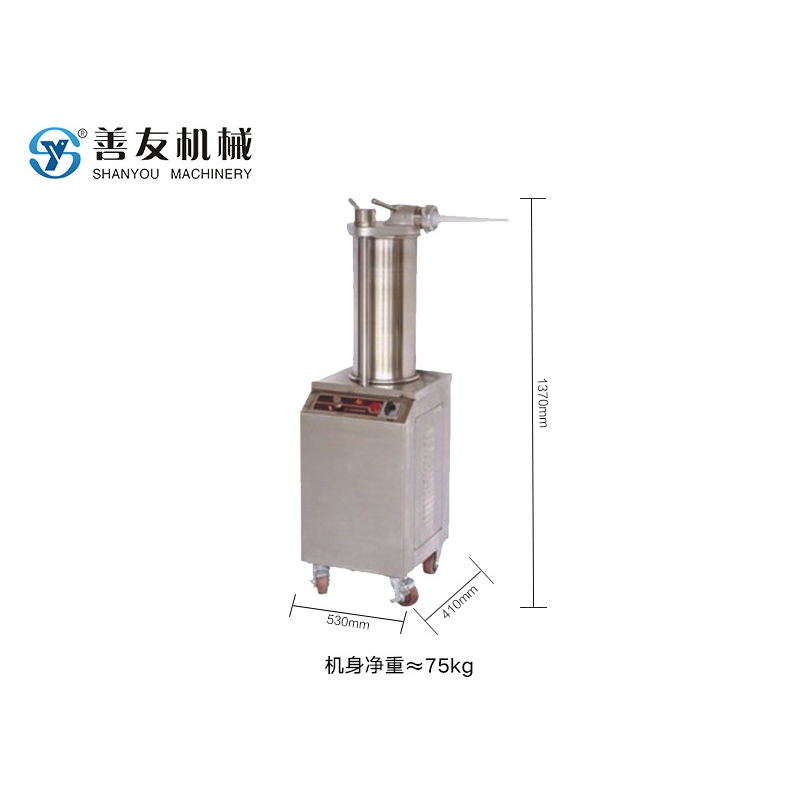 液压快速灌肠机商用不锈钢自动腊肠机香肠机快速自动香肠火腿机
