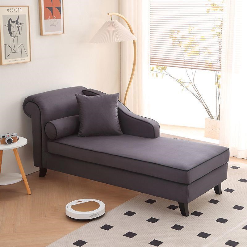 贵妃布艺沙发床躺椅小户型榻卧室阳台酒店N公寓民宿单人客厅新款