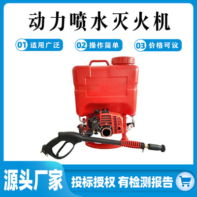 森林消防两用喷雾机大容量6MSW-8动力喷水灭火机火场扑火器
