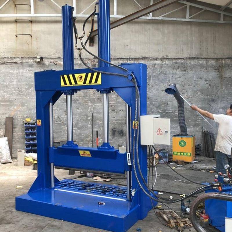 立式液压切胶机橡胶切胶机废旧塑料薄膜铡刀机液压切刀机闸刀机