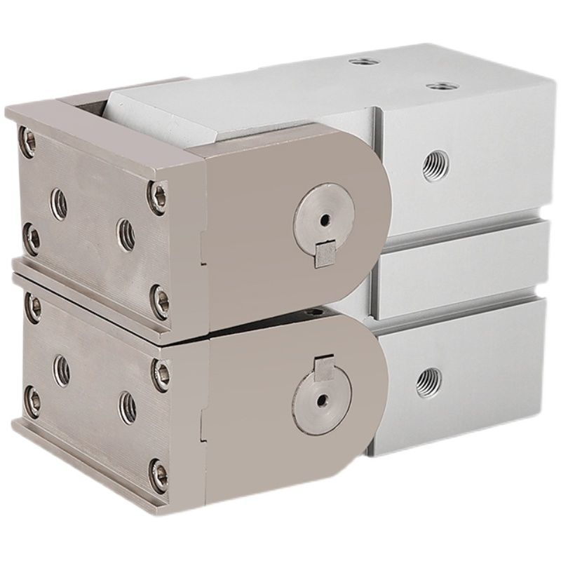 SMC型齿轮齿条式MHW2-20D-25D-32D-40D-50D180度开闭手指气缸63D