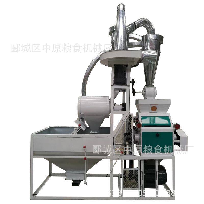 磨面机商用农村副业小麦用圆罗磨粉机械设备皮心分离磨面机
