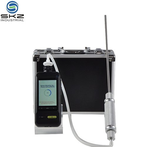 SKZ1050E-CO泵吸式一氧化碳气体浓度检测仪 彩屏电化学报警器密闭