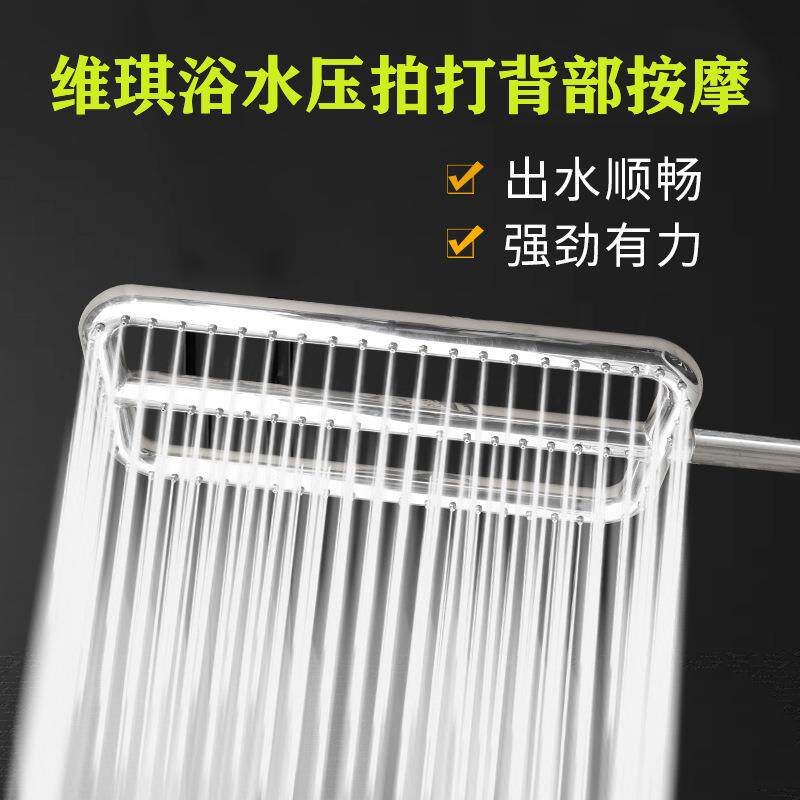 水疗设备维其浴背部按摩器大花洒喷头浴背部喷洒按摩器淋浴冲击器