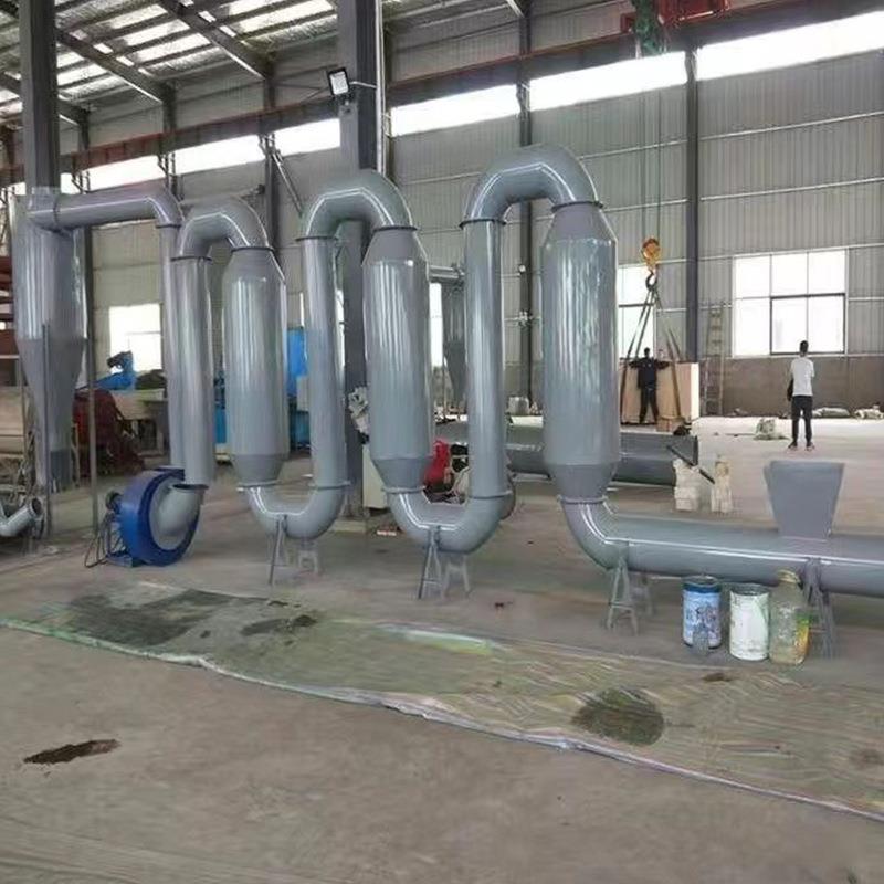 小型气流式烘干机 颗粒木片烘干机 热气流连续式秸秆稻壳烘干机