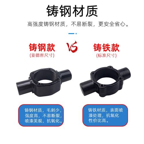 亚德客SC气缸附件中间耳轴TC-32-40-50-63-80-100-X铸钢精品中摆