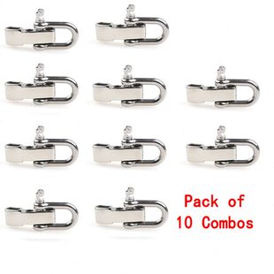 扣卸扣不锈钢可调节包邮型专用求 手链伞绳U型钢扣子生 D扣