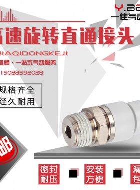 气动-2PC03PC旋转接头-H1轴承412K -6RC0 080高速旋转接头S1N0 -