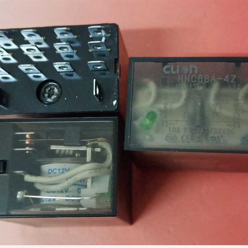 欣大HHaC68A-4Z 大14脚小型继电器LY4N-J JQX-13F-4Z HH64PL LY4N