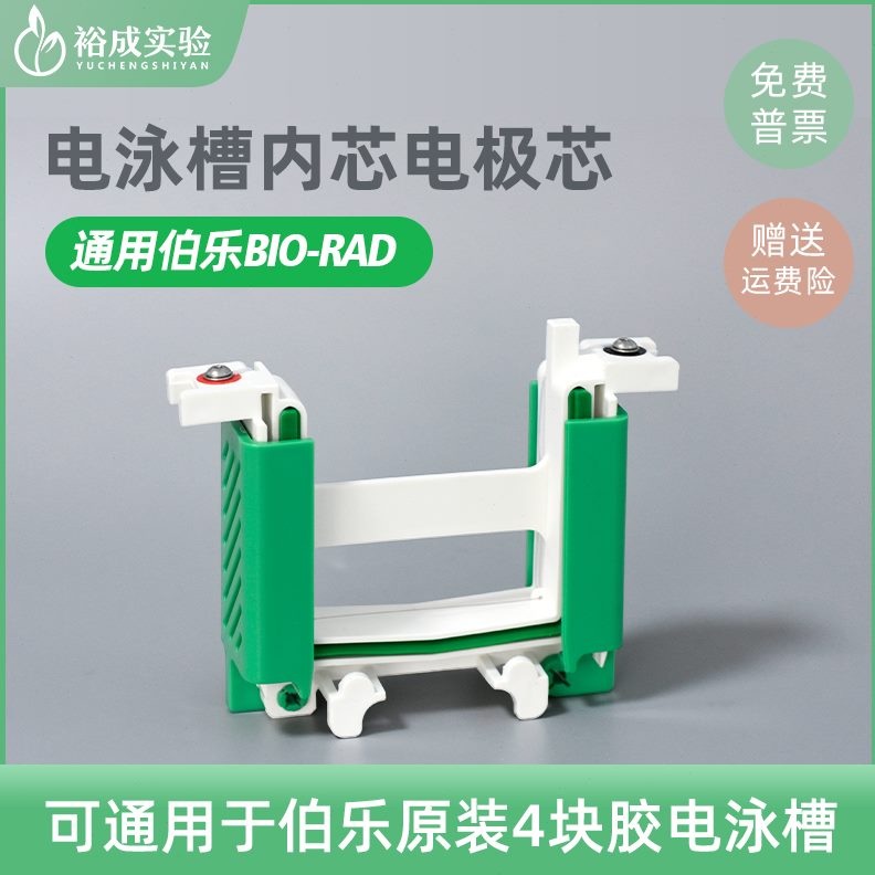 bio电极泳电极乐小型槽主副芯芯电电芯直垂ad-泳槽适配伯内芯r