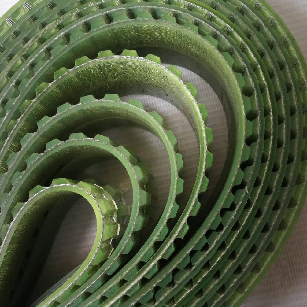 13AT10J旋紧W形5同步-脂2550齿内盖聚氨宽齿度钢丝个机13皮带包邮