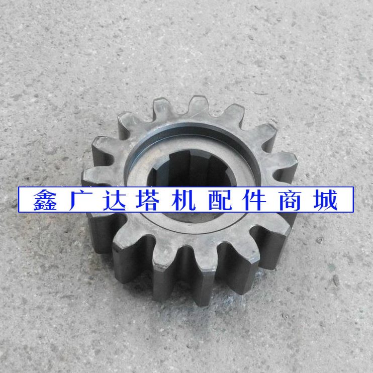 =M5齿轮轴nΦ键厚高6电梯驱动2齿L45i520*15TC r齿13个升降机施工