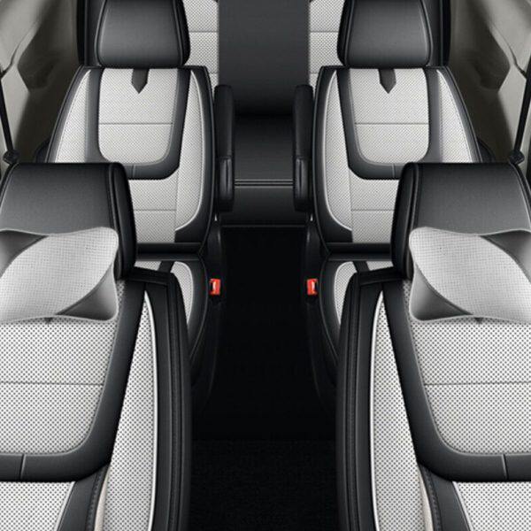 座全包围坐垫套7皮革打孔座套汽车座椅套全套宝骏730座四季通用七