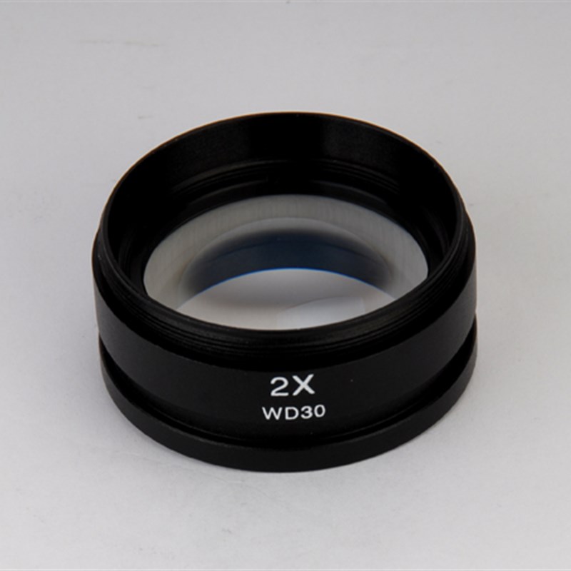 晶锐光学体视显微h镜0.3X0.5X1.5XE2X增倍镜减倍镜辅助镜增距镜CT