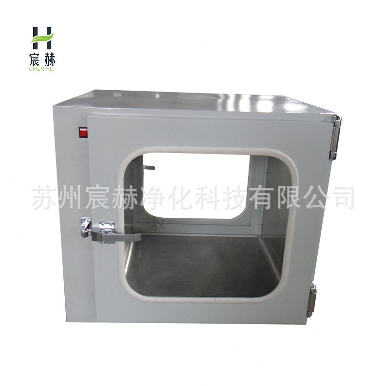 内外电子传递窗锁不锈钢实验室车间净净传递窗式 自洁连 机械双层