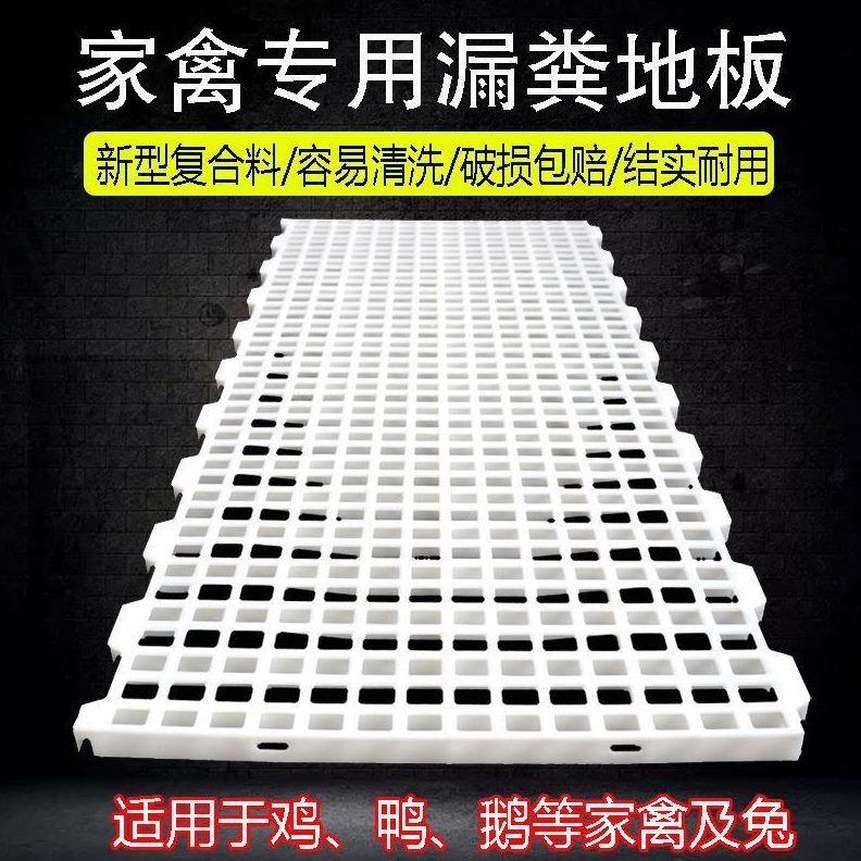 养殖加厚用兔笼板漏塑料鸭鹅网隔粪复合粪羊圈板塑料网鸡鸡养板格