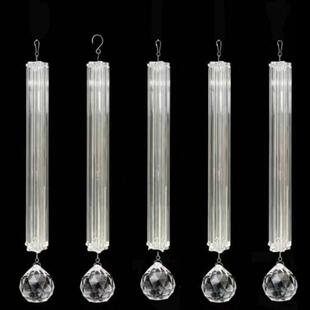 吊顶水晶梅花管婚礼婚庆场地场景布置道具活动结婚精美装饰水晶管