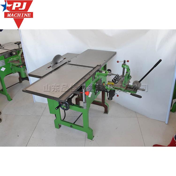 台式三合一刨床 家具制造厂木工台刨台锯机 硬质木板圆盘锯现货