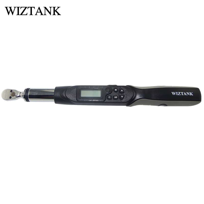 WIZTANK数字扭力扳手静态残余扭矩检测扳手QC电子扭力计QWK2-030B