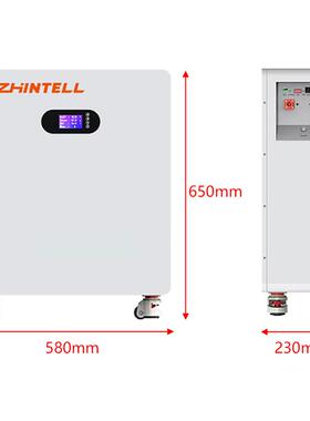 落地式48v200ah家用离网专用储能系统太阳能光伏储能基站用电电池