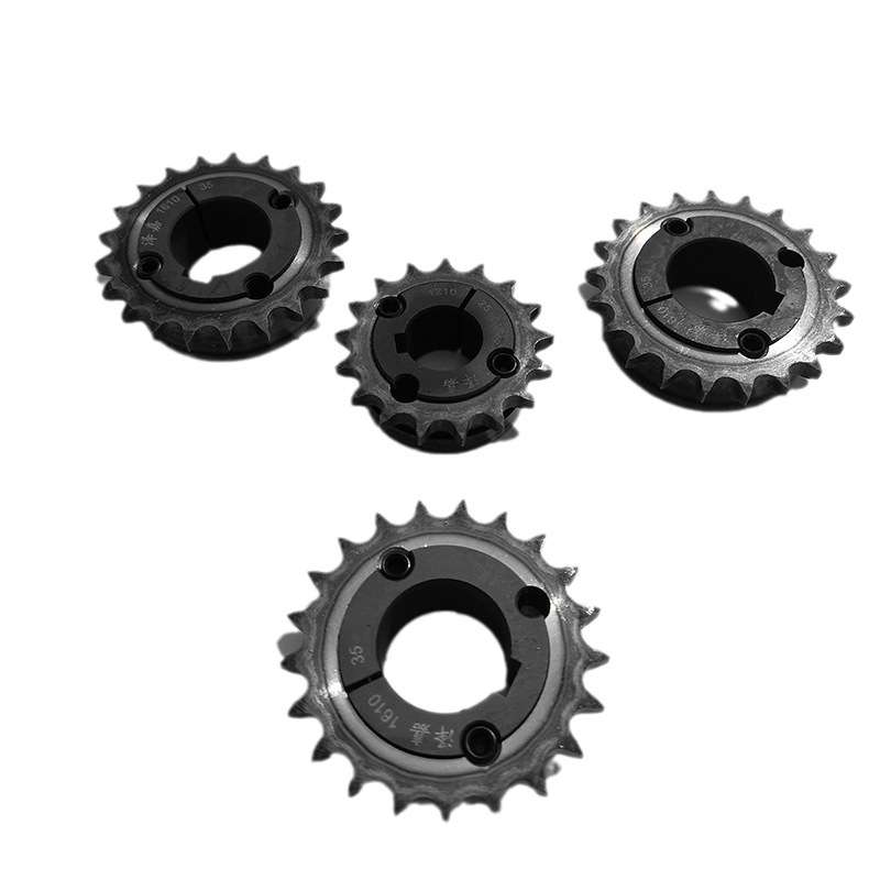 艾泽嘉AZEJIA传动件输送设备45钢齿轮锥套式链轮联轴器