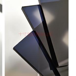 茶色黄茶黑色亚克力板黑茶红茶半透明透明彩色有机玻璃