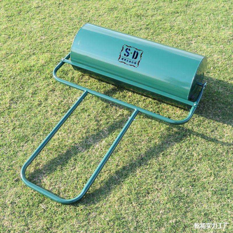 花园草皮无滚压杂草滚重型动力草地草坪人工滚筒地压压平铺碾压桶