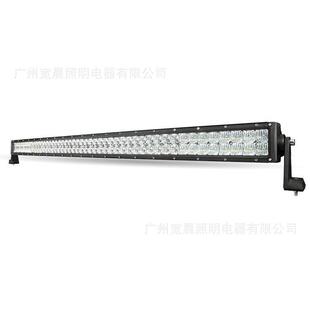 288W LED长条灯 50英寸5D光学透镜反射镜组合车灯 越野车A柱射灯