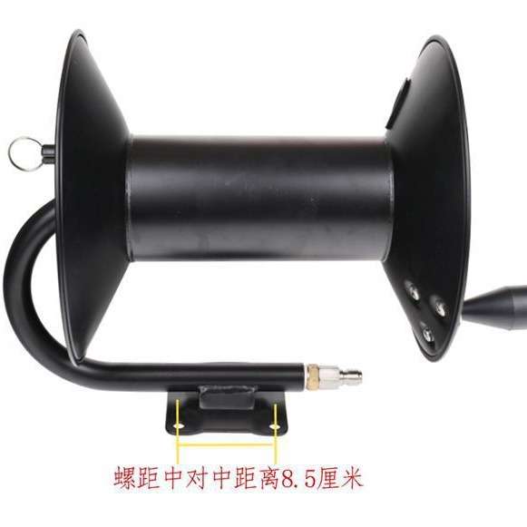 10米30米50米100米疏通机卷管器洗车水管自动手摇卷管器高压卷盘