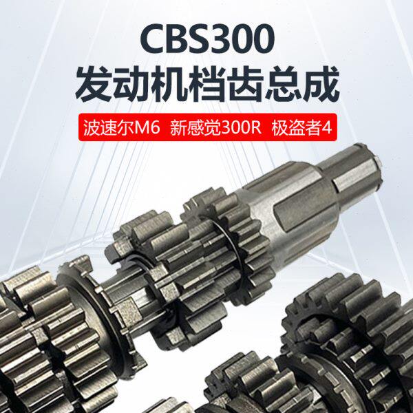极盗者4波速尔M6新感觉300R CBS300发动机主副轴 档齿总成 齿轮