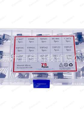 15种三极管C5027/D880/50N06/BU406/A940/直插TO-220 盒装
