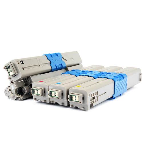 适用OKI-C510粉盒C511 C530 C531打印机墨盒MC561dn彩色碳粉MC562