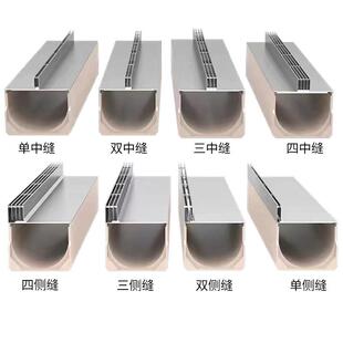 方形304不锈钢隐形装饰井盖201缝隙式检修口线性排水沟盖板厂家