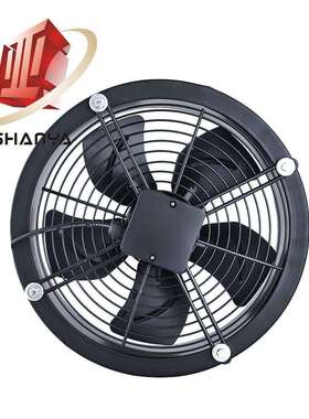 外转子轴流风机YWF6D-910高筒管道风机 大直径厂房通风散热降温