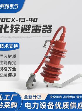 HY10CX-13/40高压串联10kv间隙避雷器 生产间隙线路避雷器防雷器
