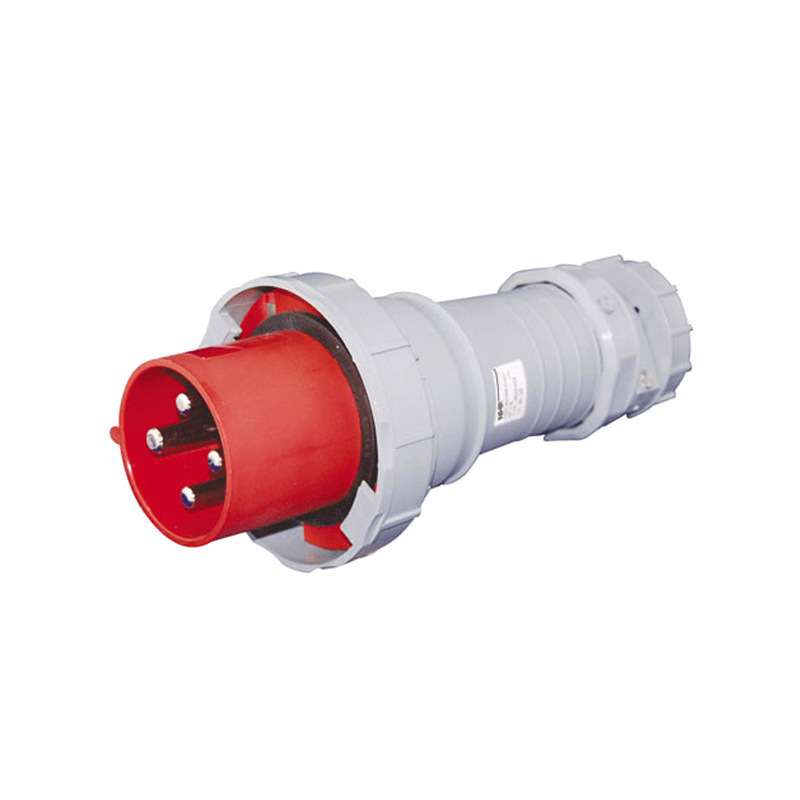 工业插头5402 4P125A防水防尘防雨移动插头IP67四孔插头 380V