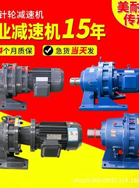 厂家直供BWDXLD卧式立式行星摆线针轮减速机国标铜芯电机现货多