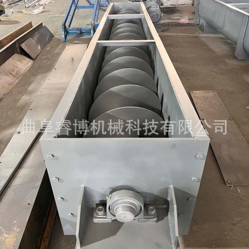 垂直倾斜提升机种类颗粒粉状物料提料机图片双轴螺旋上料机效果