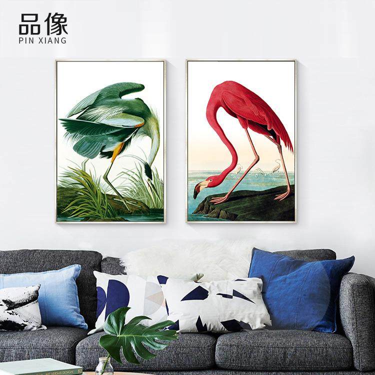 现代简约装饰画客厅简约时尚大幅墙画玄关餐厅挂画清新艺术壁画