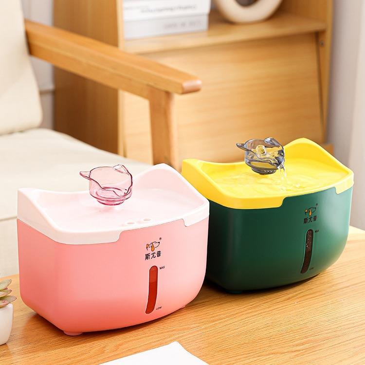 智能恒温宠物猫咪狗狗饮水机自动循环过滤流动水喝水盆饮水器通用