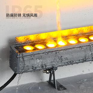 新款led线条灯楼体外墙高亮节能防水洗墙灯内控外控轮廓高压射灯