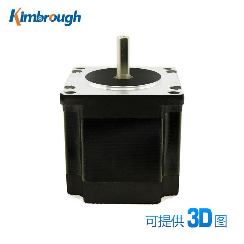 二相57单轴步进电机 力矩1.3NM 电流3A 轴径6.35 六线 机身长56MM