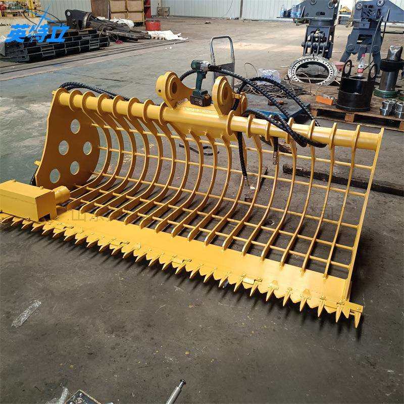 绿化护坡修剪杂草挖斗捞水草网格分离筛斗挖机改装网格清理斗,鲜花速递/花卉仿真/绿植园艺,割草机/草坪机,淘宝优惠券,粉丝福利购,淘宝优惠卷